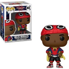 Funko 33976 Marvel Into The Spider-Verse: Miles W/cape Pop Bobble, Multi