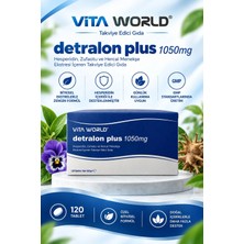Vita World Vıta World Detralon Plus 1050 Mg 120 Tb