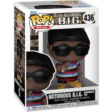Funko Pop Rocks: Notorious Big B.ı.g. Summer '95 - Biggie - Koleksiyon Vinil Figür - Hediye Fikri -