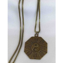 Alsade Feng Shui Bagua Yin Yang Spiritüel Enerji Kolye