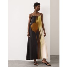 Marks & Spencer Desenli Maxi Elbise