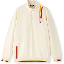 Gs Store Galatasaray Erkek Yarım Fermuarlı Sweatshirt E261139