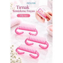 Ocean Tırnak Temizleme Fırçası Büyük Boy Renkli Tasarım ile Etkili Temizlik İçin