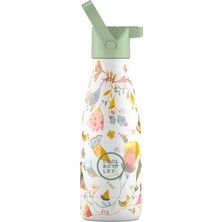Cool Bottles The Kids Bottle Spring Flowers Pipetli Termos Suluk 260 ml