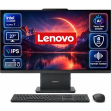 Lenovo Ideacentre 27ILL11 Intel Core U7-256V 16GB 1tb SSD 27'' Fhd Freedos Siyah Aı-Powered Aıo Bilgisayar F0JW0055TR-SM