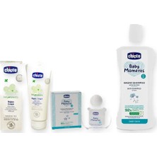 Chicco Bakım Rutini Seti 3 Parça: Şampuan + Pişik Kremi + Bebek Parfümü