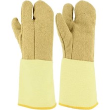 Starline C2AGP/18TK 500° Yüksek Isı Temasına Dayanıklı 3 Parmaklı Aramid (Kevlar) Eldiven 35CM EN388-3243X EN407-443321