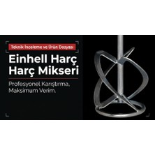 Einhell Harç Karıştırıcı 120 mm 3437011