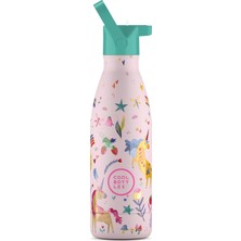 Cool Bottles The Kids Bottle Funny Unicorns Pipetli Termos Suluk 350 ml