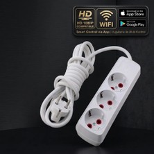 Sıcak Takip Kablolu Piriz Casus Mini Gizli Wifi 1080P HD Kamera