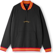 Gs Store Galatasaray Erkek Yarım Fermuarlı Sweatshirt E261092
