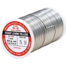 Feray 60/40 500 gr Lehim Teli 1 mm