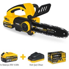 Sgs 5320 Akülü Ağaç Kesme Motoru 25CM 20V 1X4.0AH