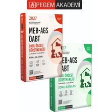 Pegem Akademi Yayıncılık PEGEM AKADEMİ 2027 MEB-AGS ÖABT Okul Öncesi Öğretmenliği Konu Anl