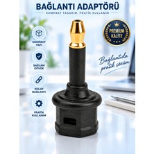 Mini Toslink Erkek - Toslink Dişi Optik Ses Dönüştürücü Adaptör
