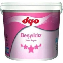 Dyo Beşyıldız Tavan Boyası 3.5 Kg Beyaz