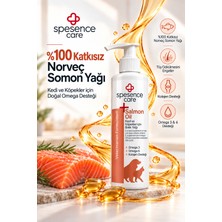 Spesence Care Kedi ve Köpekler Için Somon Yağı %100 Doğal 250ML