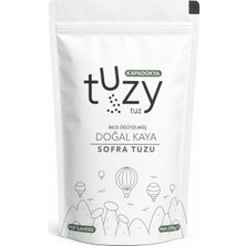 Tuzy Tuz | Ince Öğütülmüş Doğal Kaya Sofra Tuzu – Iyot Ilavesiz 250G