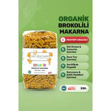 Soul Kitchen Organik Ürünler Organik Brokolili Makarna İlave Tuzsuz Vegan 330 g