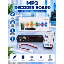 USB TF123 Decoder Bluetooth USB Sd Aux  Oto Teyp Paneli