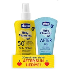 Chicco Güneş Kremi Spf 50+ 150 ml & Güneş Sonrası Kremi 150 ml