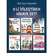 Enda Yayıncılık 6 Lı İyileştiren Hikaye Seti Dilek Cesur 6 - 8 Yaş İçin Eğitici Kitaplar