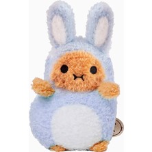 Noodoll Blue Bunny Ricespud Mini 13 cm Yumuşak Peluş Oyuncak