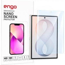 Engo Samsung Galaxy Z Fold8 İle Uyumlu Dış Ekran Koruyucu 5.5 İnç SM-F971 9H Nano Esnek Kırılmaz Cam Çizilmeye Dayanıklı