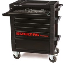 İzeltaş Premium Seri 7 Çekmeceli Takım Dolabı 243 Parça