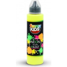 Meschain Meschaın Funny Kids Akrilik Neon Boya 500CC 4800 Sarı