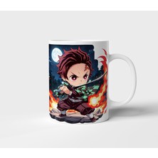 Tanjiro Kamado Demon Slayer Anime Tasarım Kupa - Hediyelik Kupa - Baskılı Kupa