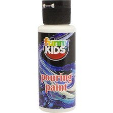 Meschain Meschaın Funny Kids Pourıng Akrilik Boya 70CC Beyaz