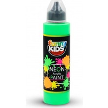 Meschain Meschaın Funny Kids Akrilik Neon Boya 500CC 4804 Yeşil