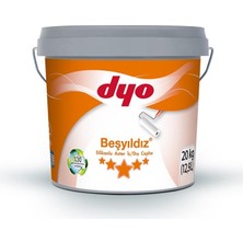 Dyo Beşyıldız Silikonlu İç Dış Astar 20 kg Beyaz