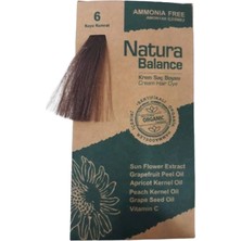 Natura Balance Koyu Kumral 6 Krem Saç Boyası 60 ml Amonyaklı Formül ile Canlı Renkler