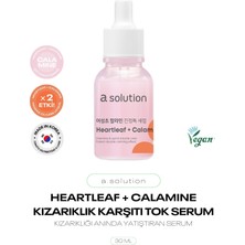 Kızarık ve Sivilceli Ciltleri Anında Yatıştıran Tok Serum Heartleaf + Calamine Tok Serum