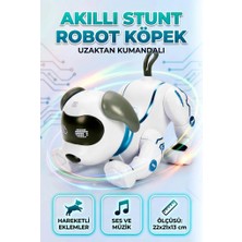 Farbu Oyuncak 7 Farklı Sesli Komutu Anlayabilen Proglamlanabilir Uzaktan Kumandalı Etkileşimli Oyuncak Robot Köpek