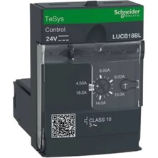 Schneider LUCB18BL Tesys Ileri Seviye Termik Röle 4.5-18A 24V Dc