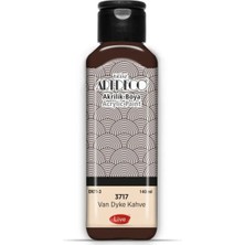 Meschain Meschaın Artdeco Akrilik Boya 140ML 3717 Van Dyke Kahve