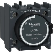 Schneider Ladr4 Tesys Zaman Rölesi 10-180SN Düşmede Gecikme