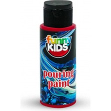 Meschain Meschaın Funny Kids Pourıng Akrilik Boya 70CC Kırmızı