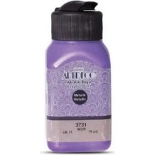 Meschain Meschaın Artdeco Metalik Akrilik Boya 75ML Mor 3731