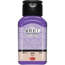 Meschain Meschaın Artdeco Akrilik Boya 75ML Mor 3608
