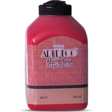 Meschain Meschaın Artdeco Akrilik Boya 500ML 3675 Çilek Kırmızı