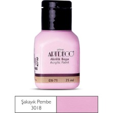 Meschain Meschaın Artdeco Akrilik Boya 25ML 3018 Şakayık Pembe