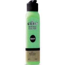 Meschain Meschaın Artdeco Neon Akrilik Boya 140ML 950 Yeşil