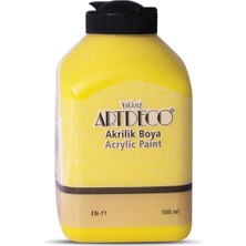 Meschain Meschaın Artdeco Akrilik Boya 500ML 3601 Sarı
