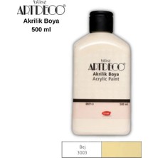 Meschain Meschaın Artdeco Akrilik Boya 500ML 3003 Bej