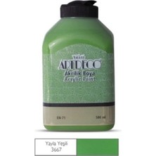 Meschain Meschaın Artdeco Akrilik Boya 500ML 3667 Yayla Yeşili