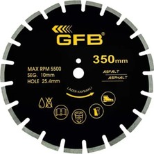 Gfb Asfalt Kesme Testere Lazer Kaynaklı